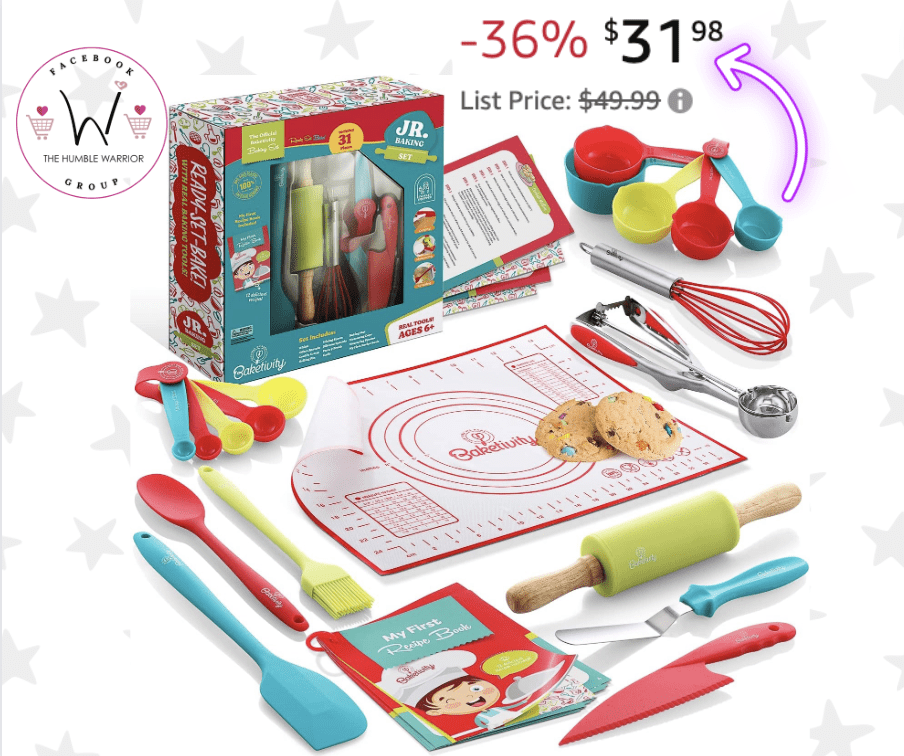 Baketivity 31-Piece Cooking & Baking Set!